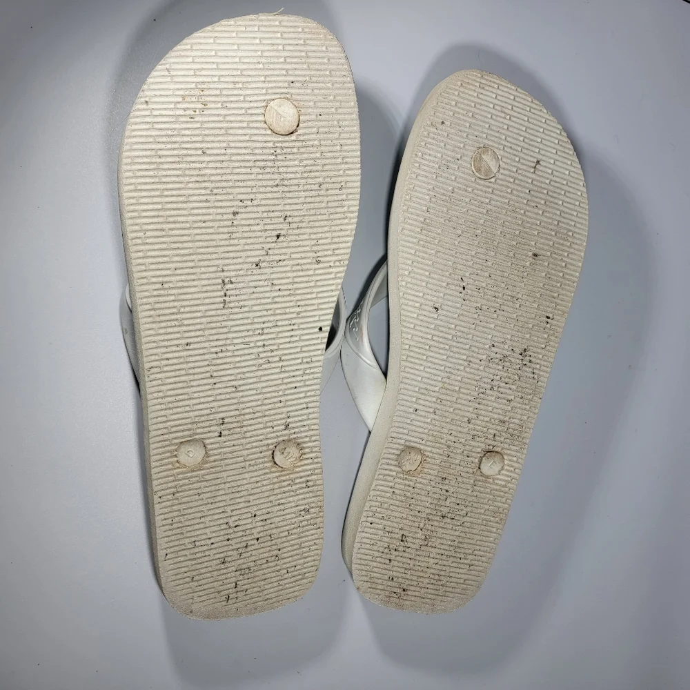 Havaianas 9/10 Mens Surf Flip Flops Sandals Shoes Photoprint Surfer White